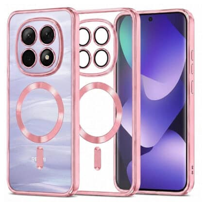Techsuit Luxury Crystal - θήκη για Xiaomi Redmi Note 15 4G / Poco M8 - Ροζ