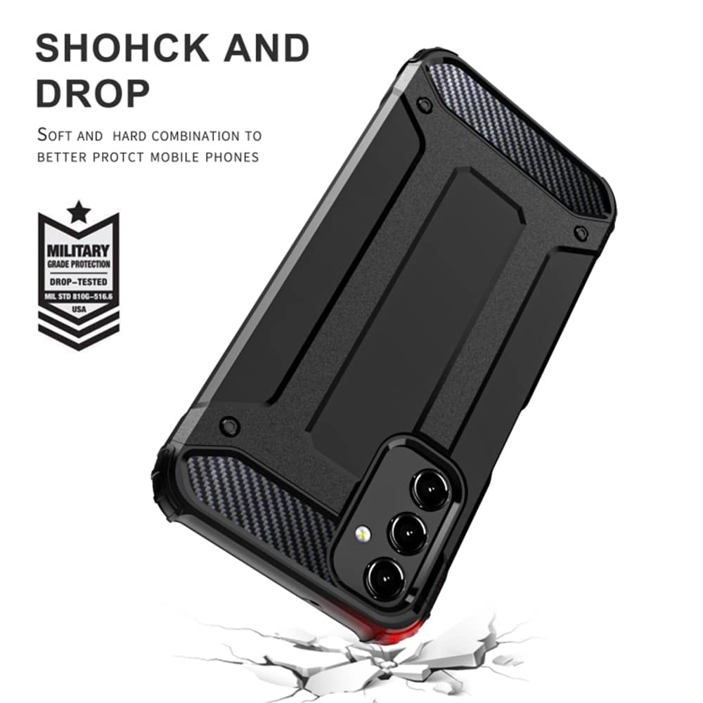 Techsuit Hybrid Armor - θήκη για Samsung Galaxy A34 - Μαύρο - Image 4