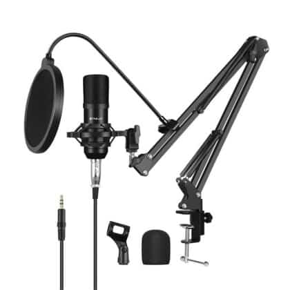 Πυκνωτικό μικρόφωνο Puluz PU612B Studio Broadcast