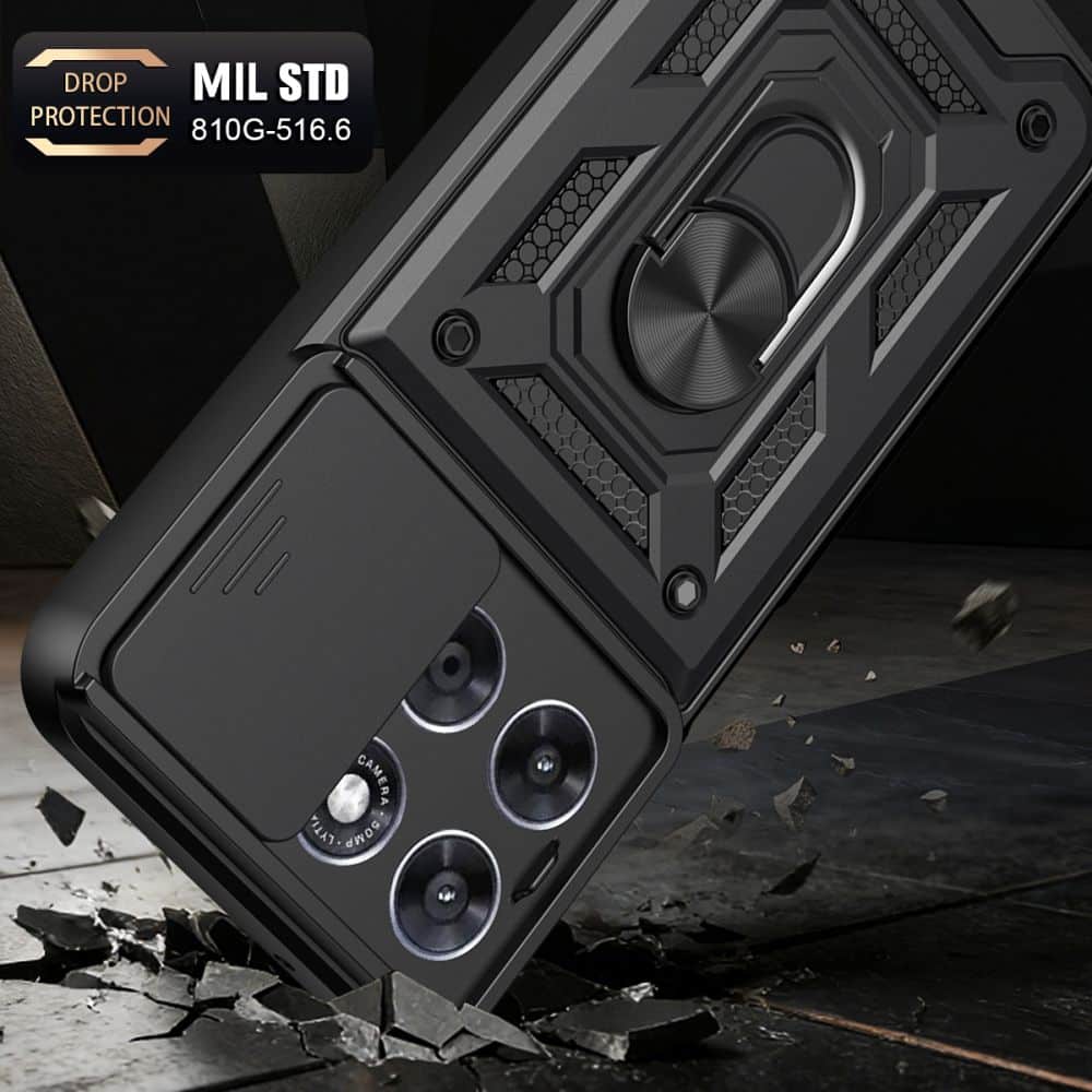 TECH-PROTECT CamShield Pro - θήκη για Motorola Moto G57 Power / G67 - Μαύρο - Image 3