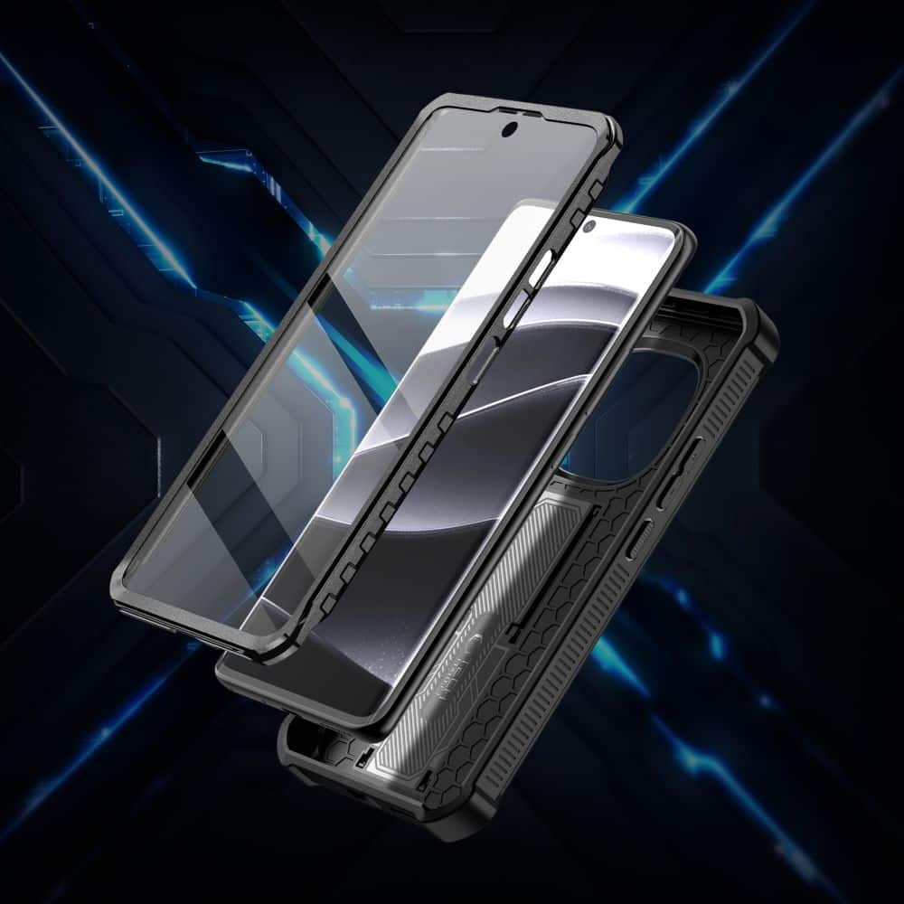 TECH-PROTECT KEVLAR PRO - θήκη για Xiaomi Redmi Note 14 Pro / Poco X7 - Μαύρο - Image 5