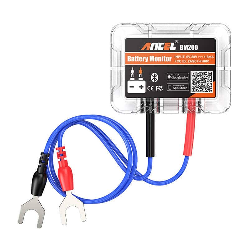 Ancel Tester Μπαταρίας Bluetooth BM200 (Διαφανές) - Image 2