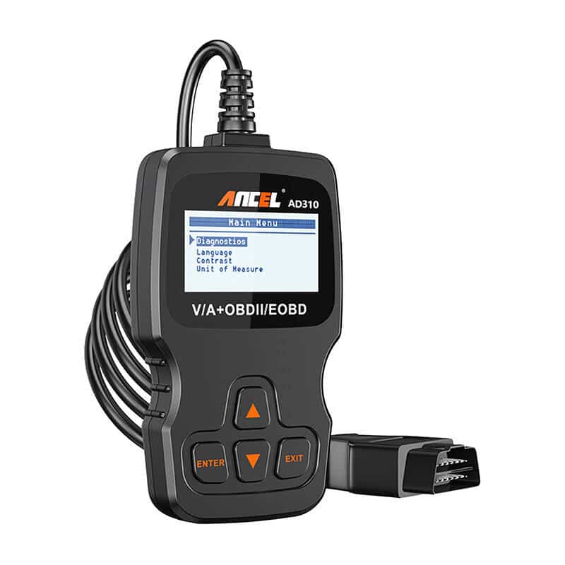 Ancel Διαγνωστικό Scanner OBD2 AD310/AC103 (Μαύρο) - Image 2