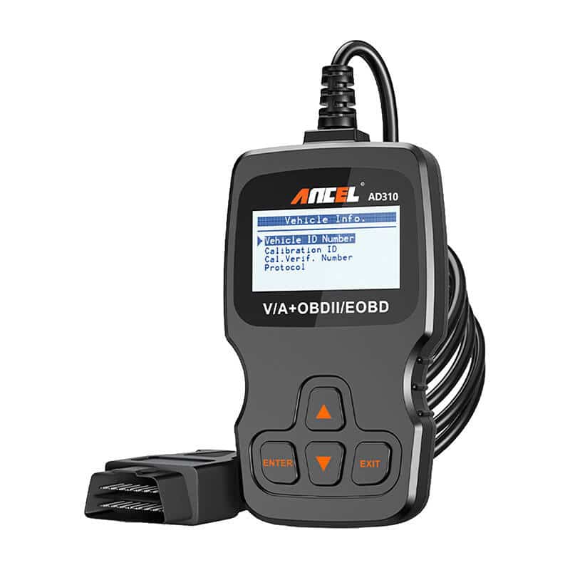 Ancel Διαγνωστικό Scanner OBD2 AD310/AC103 (Μαύρο) - Image 3