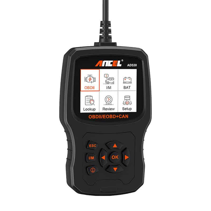 Ancel Διαγνωστικό Scanner OBD2 AD530 (Μαύρο) - Image 2