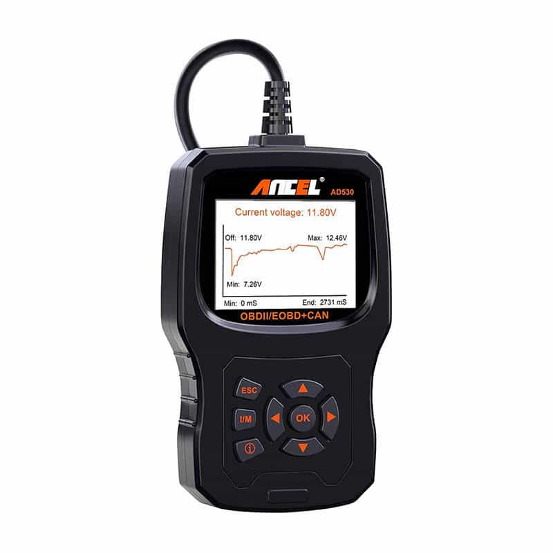 Ancel Διαγνωστικό Scanner OBD2 AD530 (Μαύρο) - Image 3