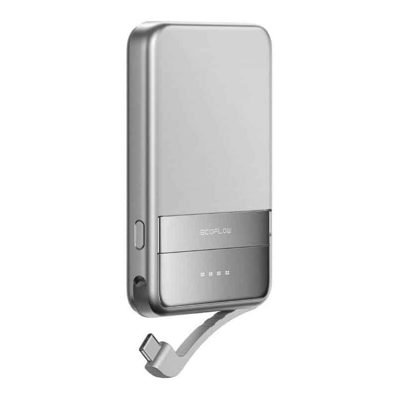 Μαγνητικό powerbank EcoFlow RAPID, 5000mAh, (ασημί). - Image 3