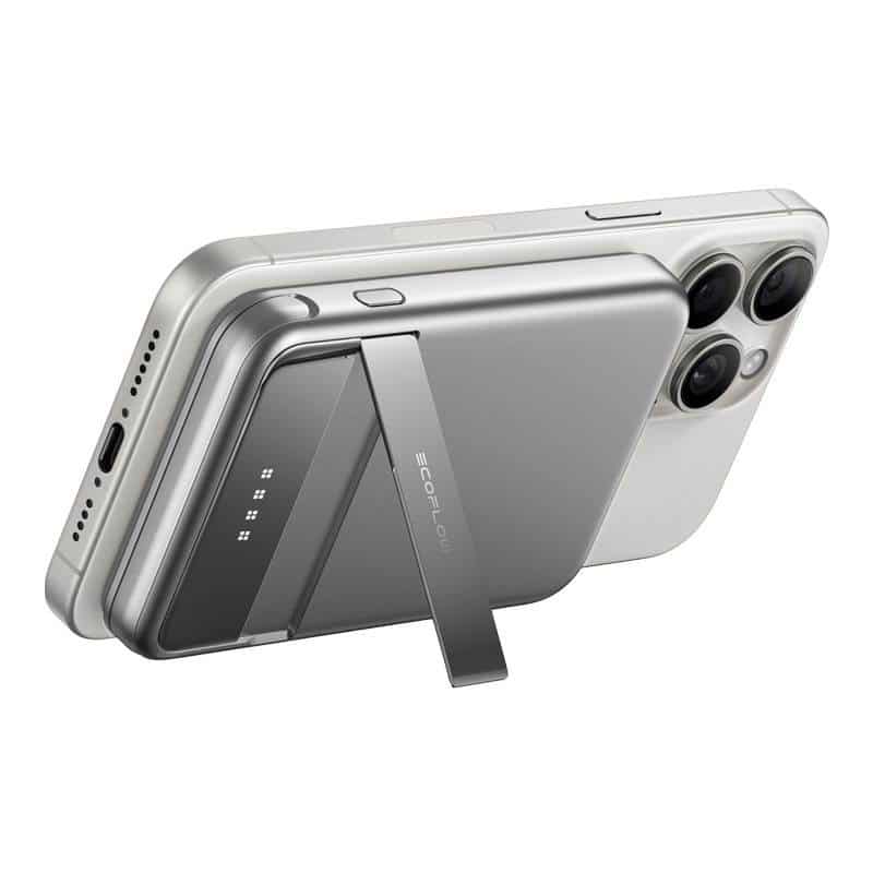 Μαγνητικό powerbank EcoFlow RAPID, 5000mAh, (ασημί). - Image 4