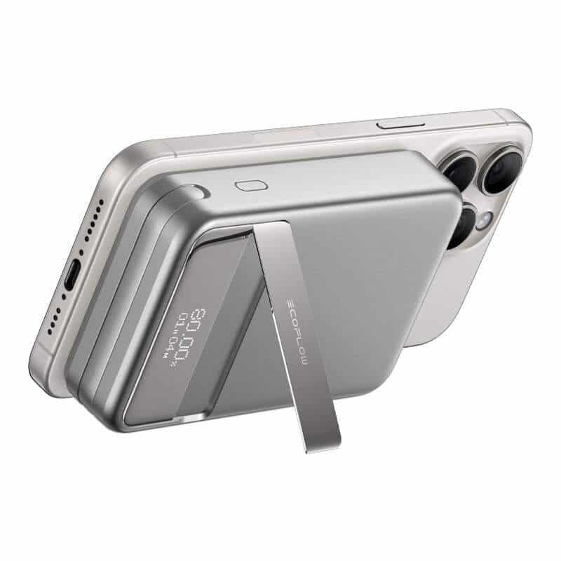 Μαγνητικό powerbank EcoFlow RAPID, 10000mAh, (ασημί). - Image 2