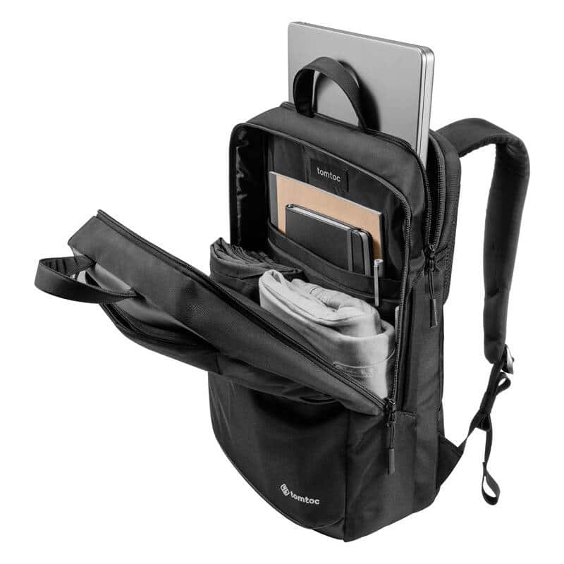 Tomtoc Explorer-T71 ταξιδιωτικό σακίδιο πλάτης laptop, 15,6"/24l (μαύρο) - Image 5
