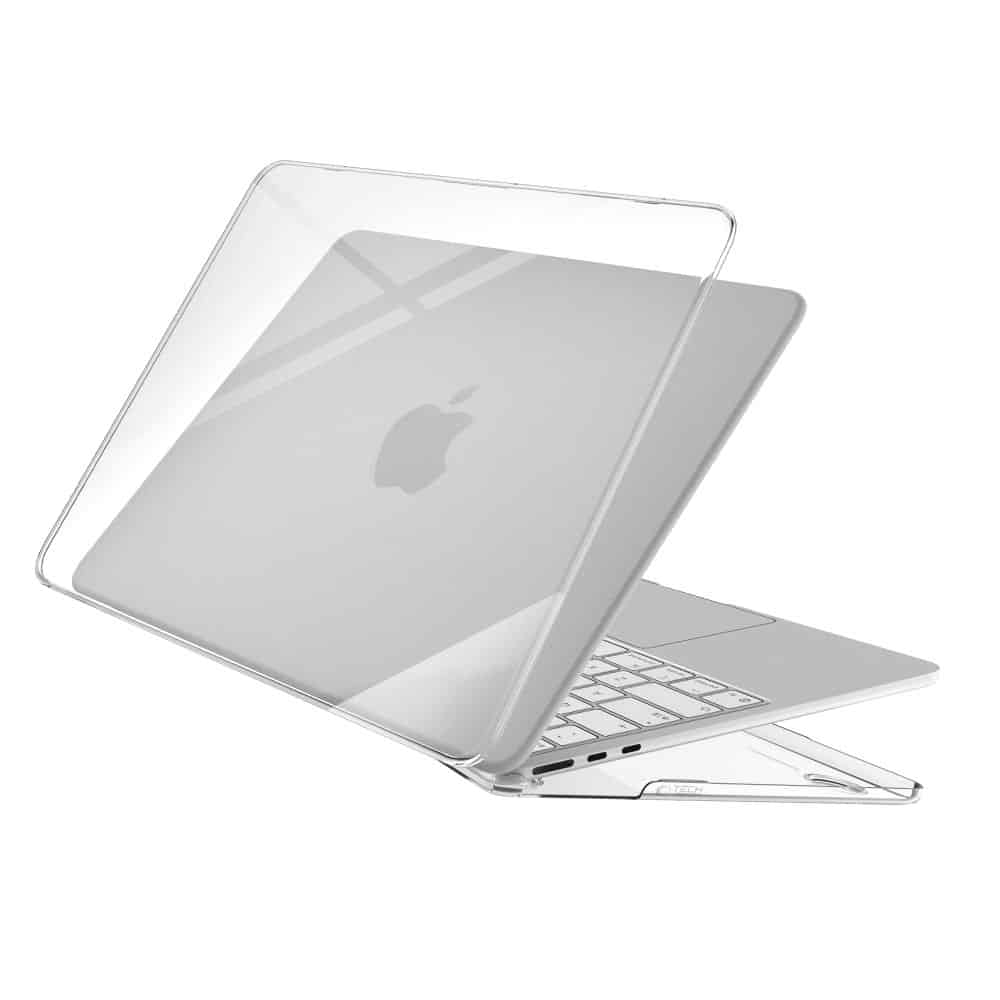 TECH-PROTECT SOFTSHELL MACBOOK AIR 13 M2-M5 2023-2026 ΚΡΥΣΤΑΛΛΙΝΗ ΔΙΑΦΑΝΗΣ ΟΘΟΝΗ - Image 4