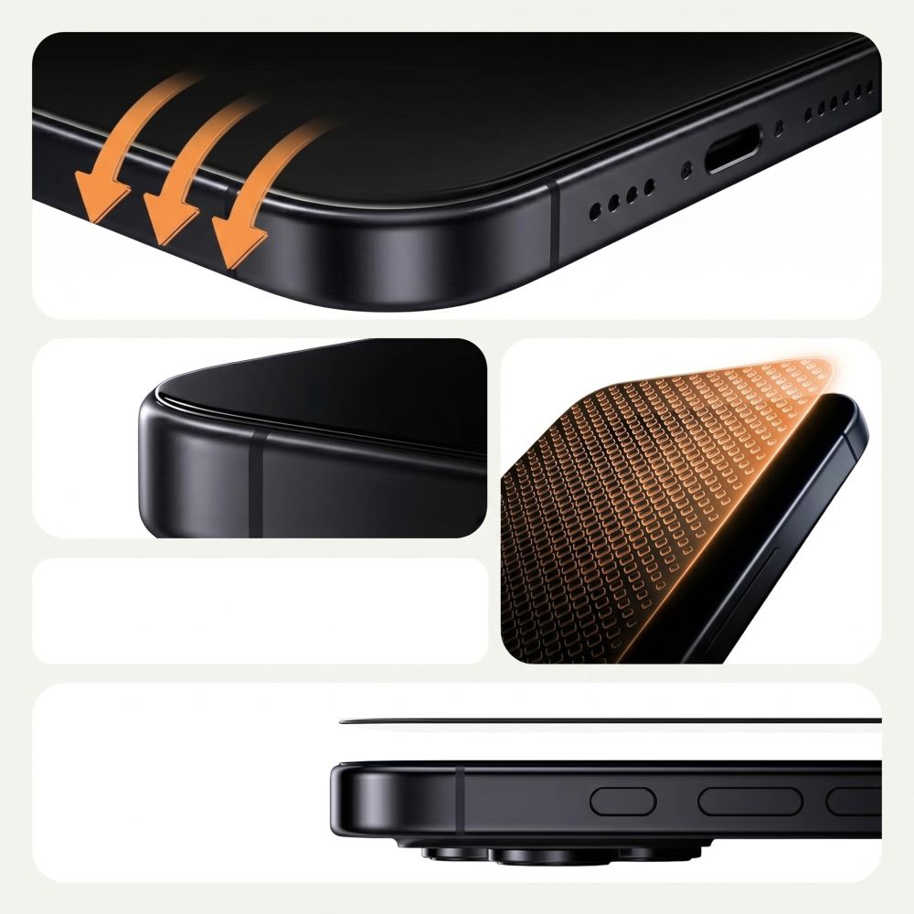 ΑΝΤΙΑΝΑΚΛΑΣΤΙΚΟ ΓΥΑΛΙ TECH-PROTECT ΓΡΗΓΟΡΟ ΣΕΤ AR+ GALAXY S26 ΜΑΥΡΟ - Image 5