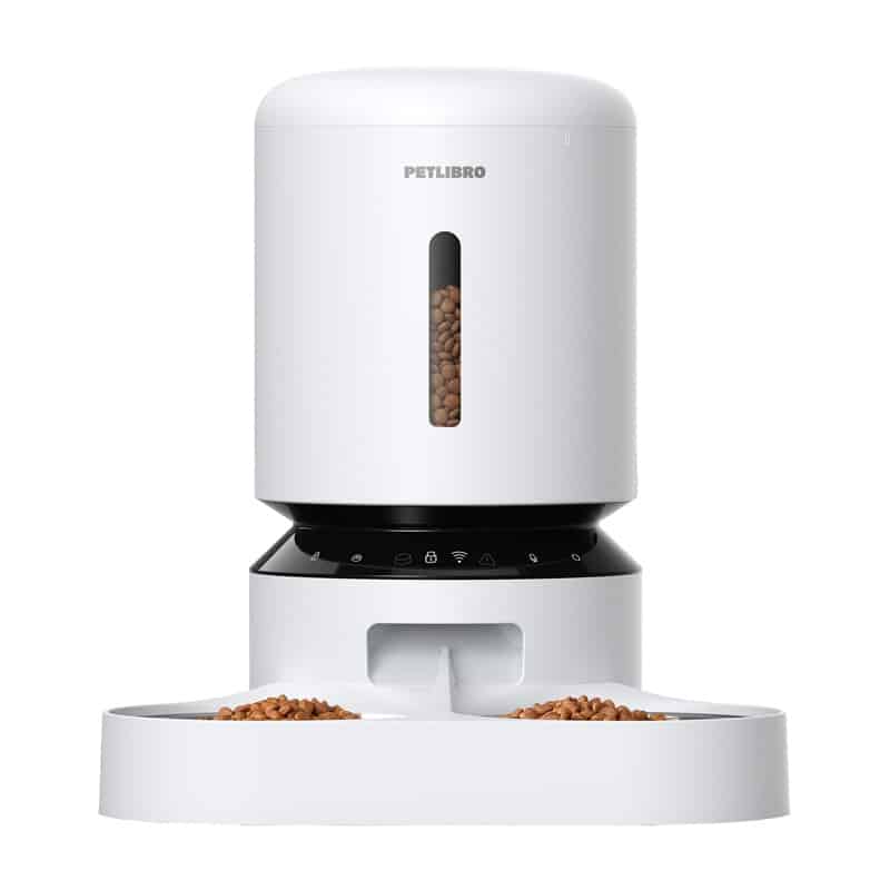 Petlibro Granary διανομέας τροφής με διπλό μπολ, Wifi, 5L (λευκό) - Image 2
