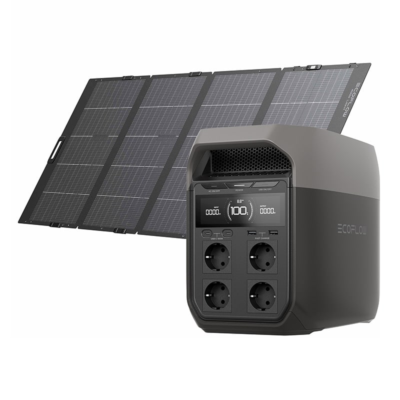 Δέσμη: EcoFlow Delta 3 + φορητό ηλιακό πάνελ 400W - Image 2