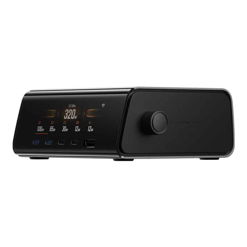 Σταθμός σύνδεσης EcoFlow RAPID Pro 320W, 4xUSB-C, 1xUSB-A, GaN - Image 3