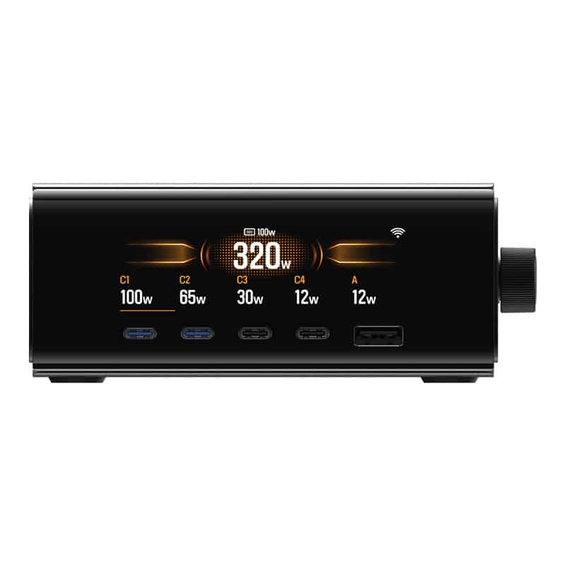 Σταθμός σύνδεσης EcoFlow RAPID Pro 320W, 4xUSB-C, 1xUSB-A, GaN - Image 4