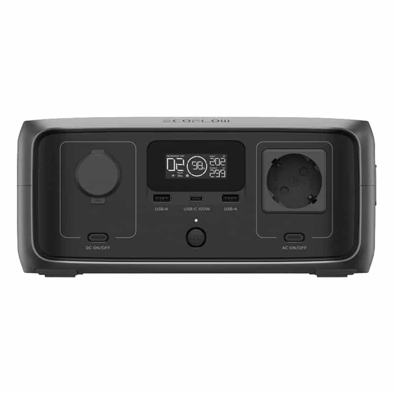 Δέσμη: Power Station EcoFlow RIVER 3 UPS + ηλιακό πάνελ 45W USB-C - Image 2