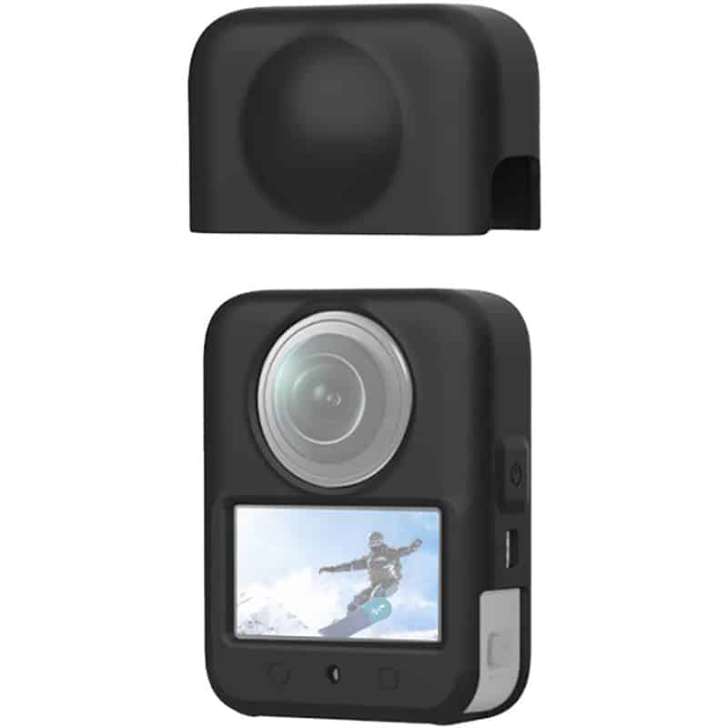 Κάλυμμα φακού σιλικόνης PULUZ DJI Osmo 360 (Μαύρο) - Image 4
