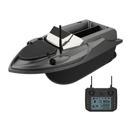 Μαύρη δολωτική βάρκα Flytec V080 Basic