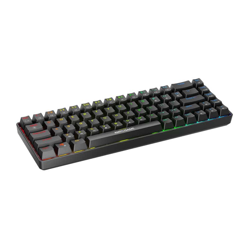 Μηχανικό πληκτρολόγιο Fifine GK1 ,65% RGB (μαύρο) - Image 4