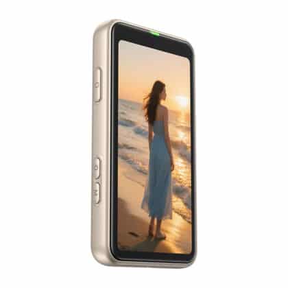 Telesin κινητή πρόσθετη οθόνη selfie για smartphones (iOS / Android)