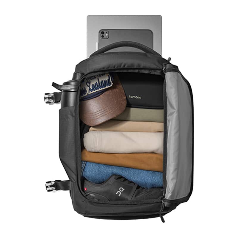 TOMTOC Navigator-T66 Liteway Σακίδιο ταξιδιού 28L/15.6" (Μαύρο) - Image 5
