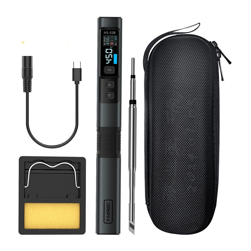 FNIRSI HS-02B 100 W έξυπνο κολλητήρι - Image 2