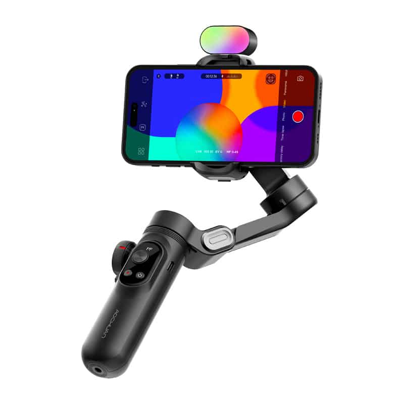 AOCHUAN X Pro Gimbal με φωτισμό RGB (Μαύρο) - Image 2