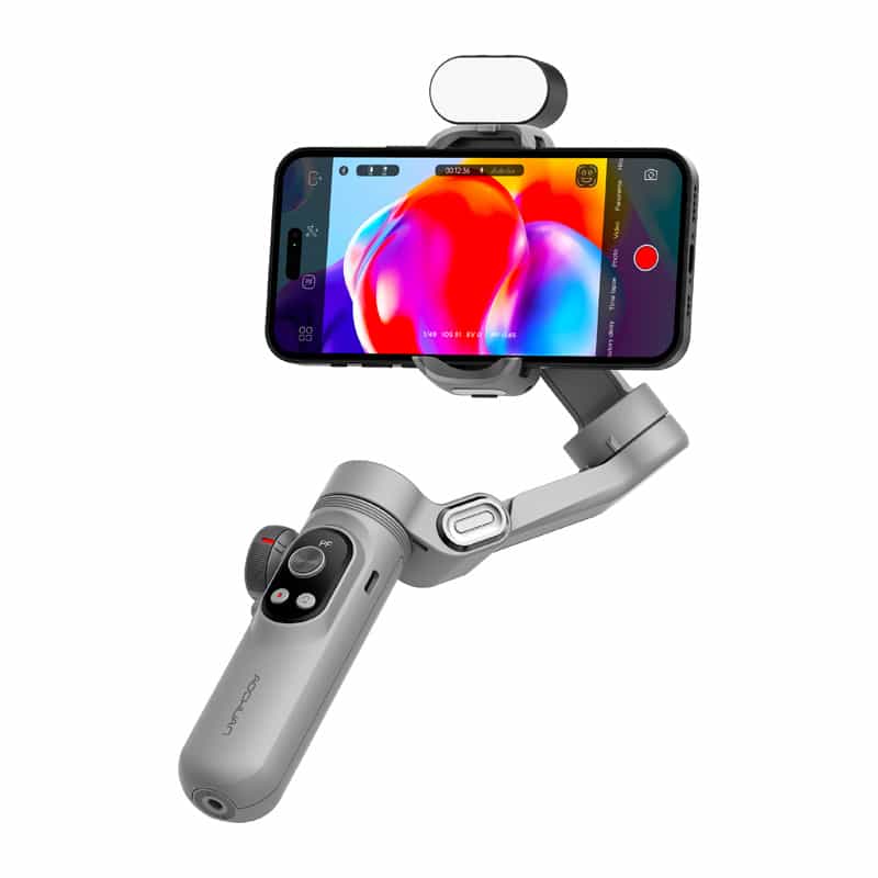 AOCHUAN X Pro Gimbal με φωτισμό RGB (Γκρι) - Image 3