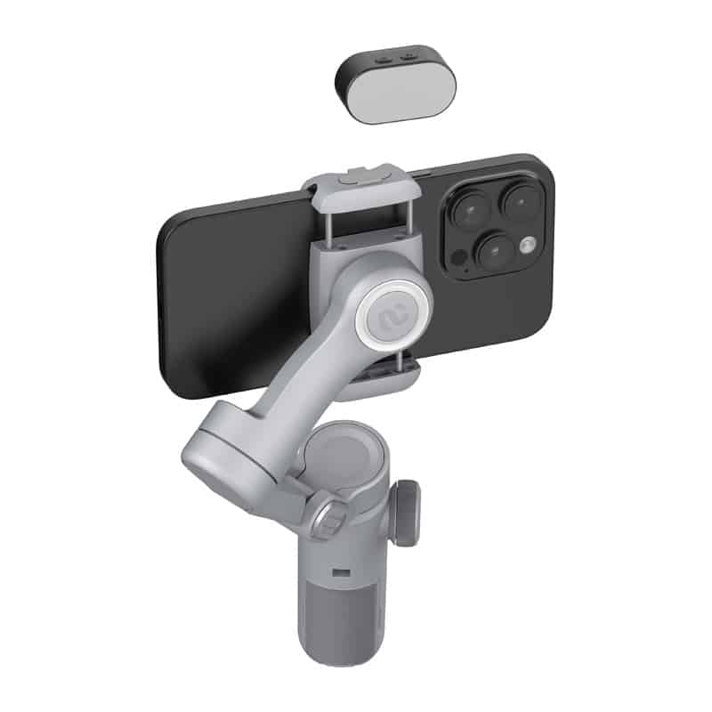 AOCHUAN X Pro Gimbal με φωτισμό RGB (Γκρι) - Image 5