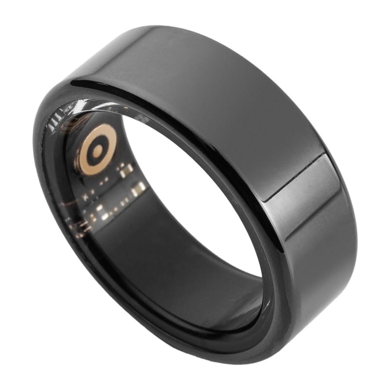 Έξυπνο δαχτυλίδι COLMI R02, μέγεθος 9, 18,9 mm (μαύρο) + θήκη φόρτισης - Image 4