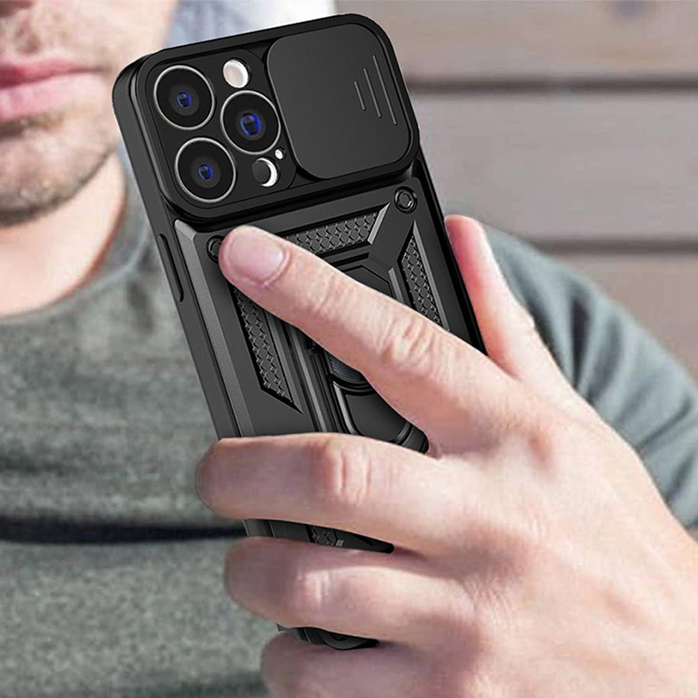 Techsuit CamShield Series - θήκη για Apple iPhone 15 Pro - Μαύρο - Image 5