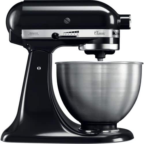 KitchenAid Classic Κουζινομηχανή 4.3, 275W, 10 Ταχύτητες, Μαύρο Onyx EU 5K45SSEOB - Image 2