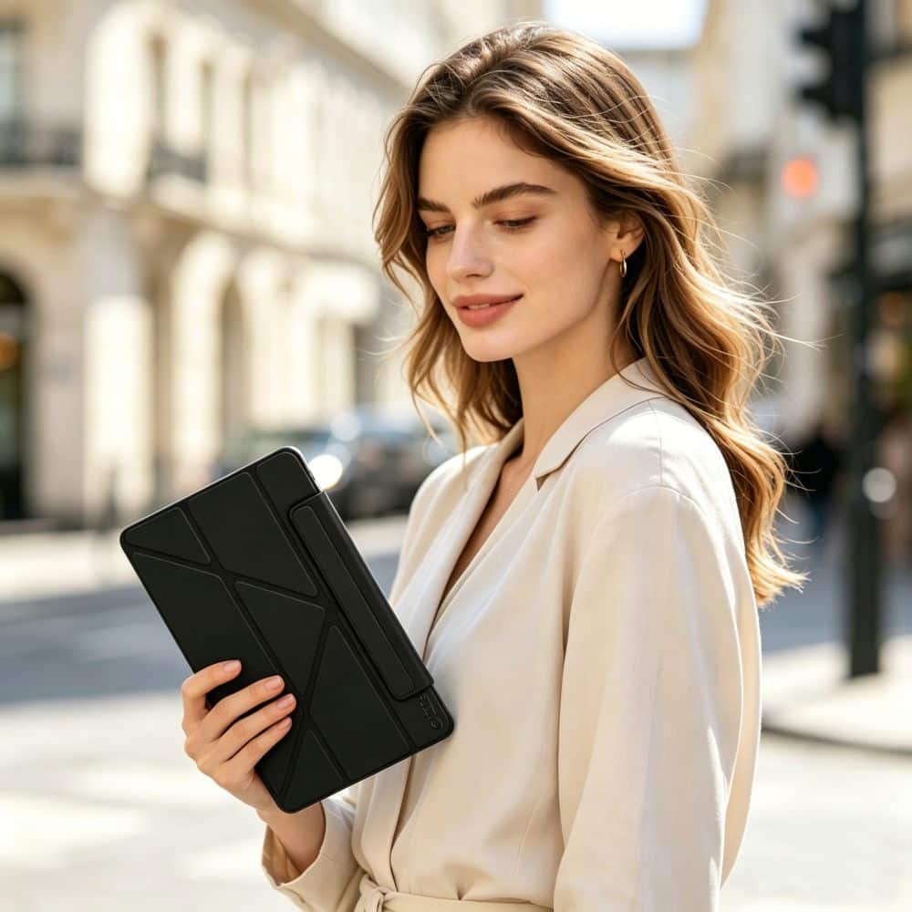 TECH-PROTECT SC PEN ORIGAMI - θήκη για Apple iPad (2022) / (2025) - Μαύρο - Image 6