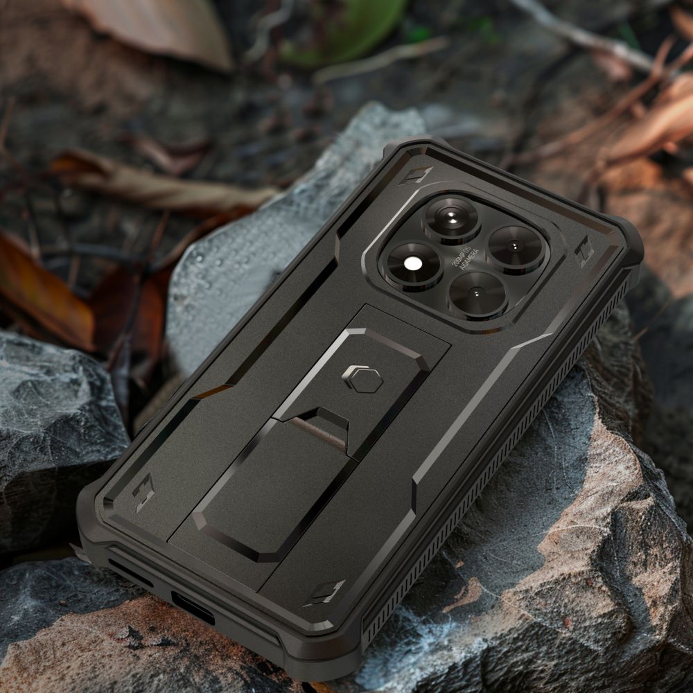 TECH-PROTECT KEVLAR PRO - θήκη για Xiaomi Redmi Note 14 Pro / Poco X7 - Μαύρο - Image 6