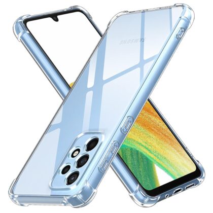 Techsuit Shockproof Clear Silicone - θήκη για Samsung Galaxy A33 5G - Διάφανο
