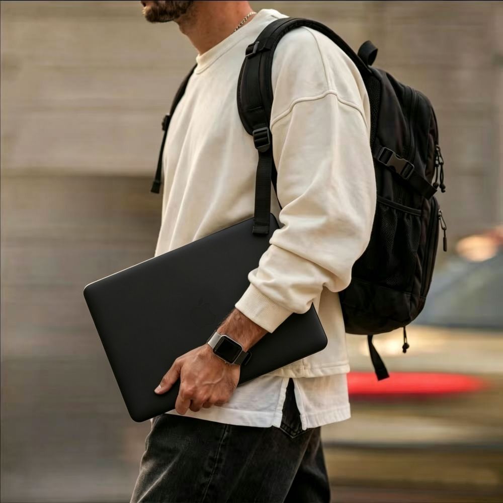 TECH-PROTECT SOFTSHELL MACBOOK PRO 16 M1-M5 / M5 PRO / M5 PRO MAX 2021-2026 ΜΑΤ ΜΑΥΡΟ - Image 7