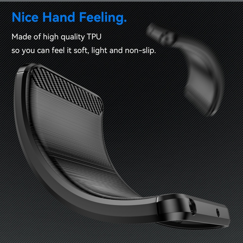 Techsuit Carbon Silicone - θήκη για Oppo Reno11 F - Μαύρο - Image 6
