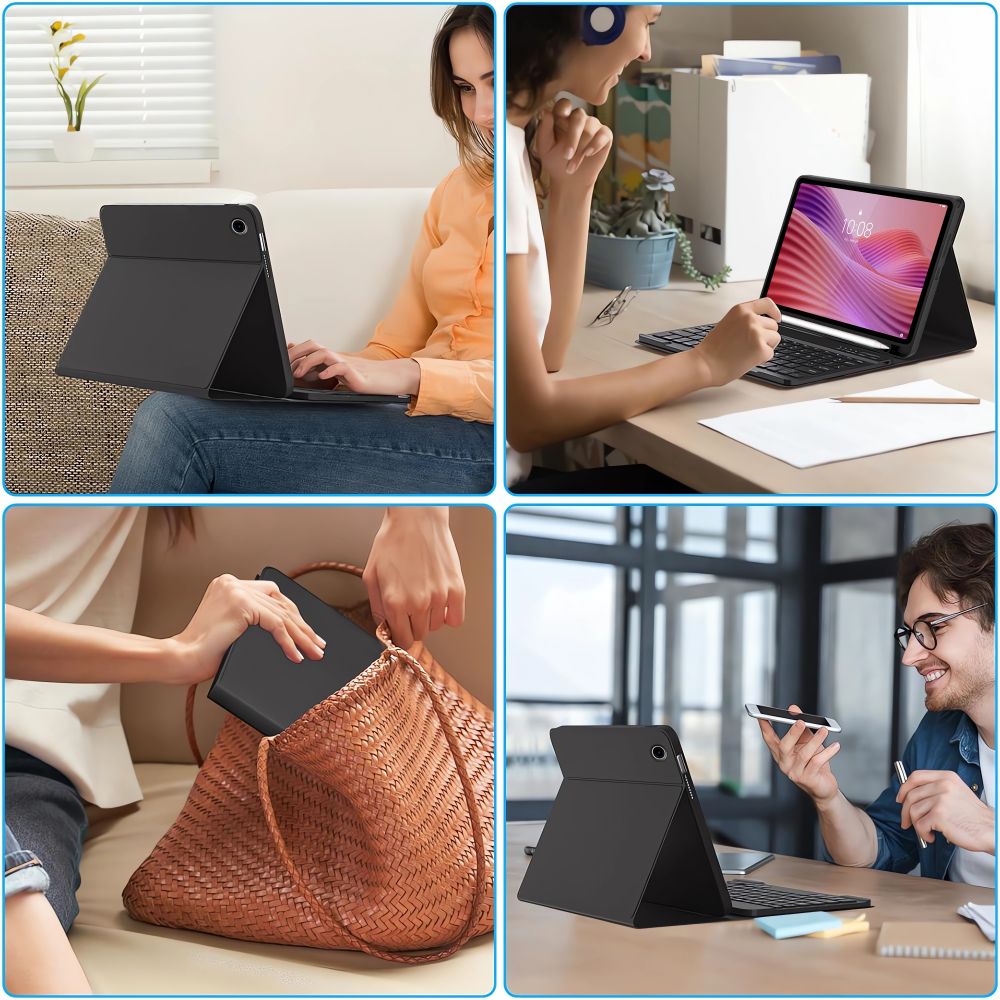 TECH-PROTECT SC Pen - θήκη για Lenovo Tab 10.1 (2025) - Μαύρο - Image 9