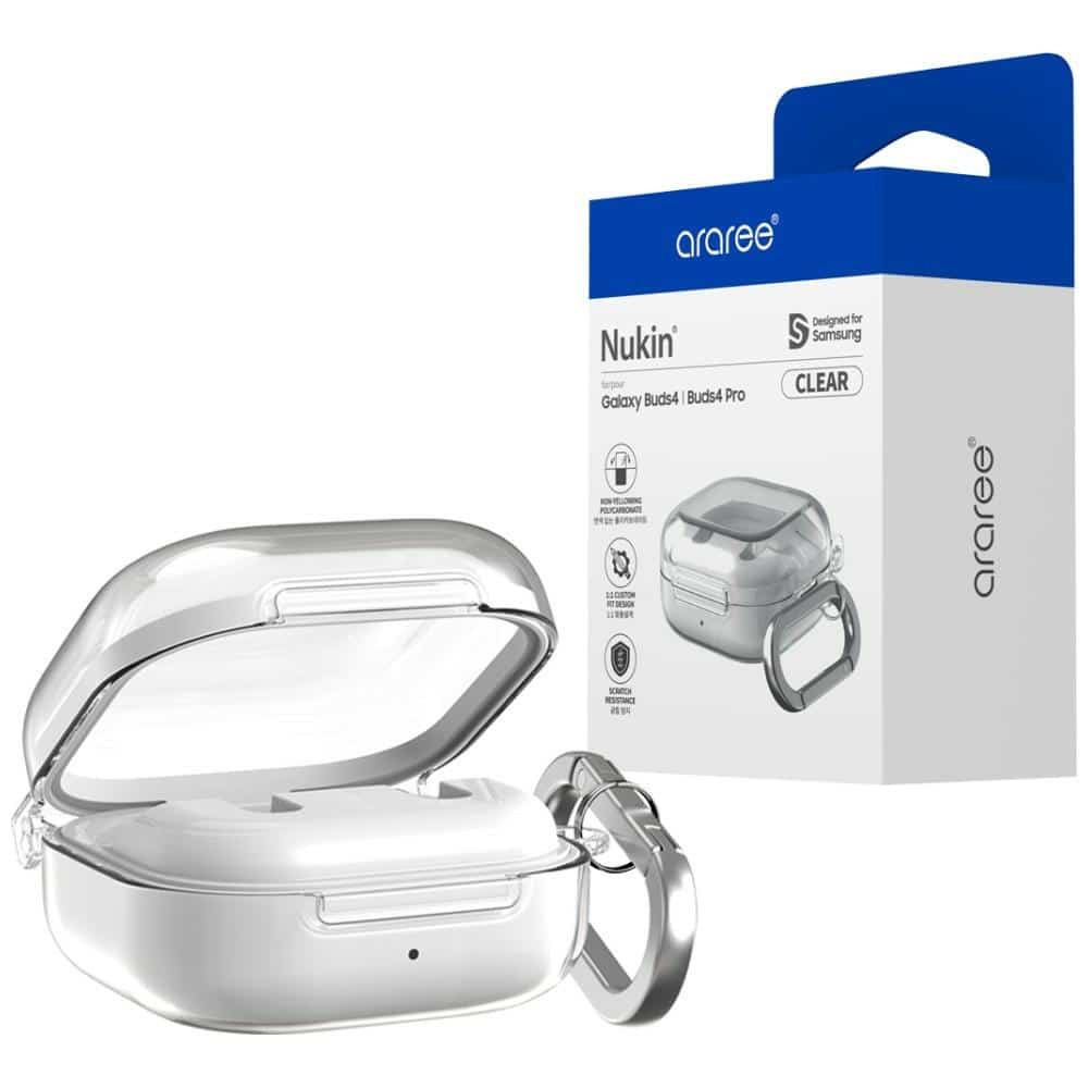 Θήκη Araree Nukin για Samsung Galaxy Buds 4 / Buds 4 Pro διαφανής - Image 10