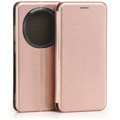 Μαγνητική θήκη Beline Book για Honor Magic 8 Pro, ροζ χρυσό