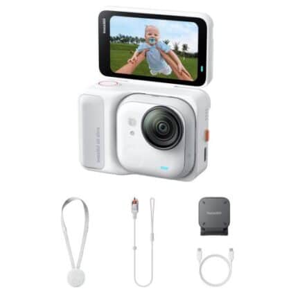 Κάμερα δράσης Insta360 GO Ultra 4K Standard Bundle Arctic White EU