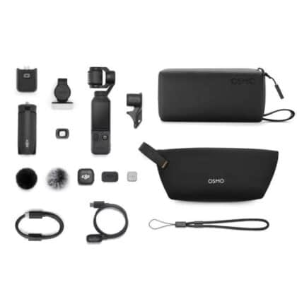 Κάμερα δράσης DJI Osmo Pocket 4 Creator Combo Μαύρο EU (CP.OS.00000544.03)