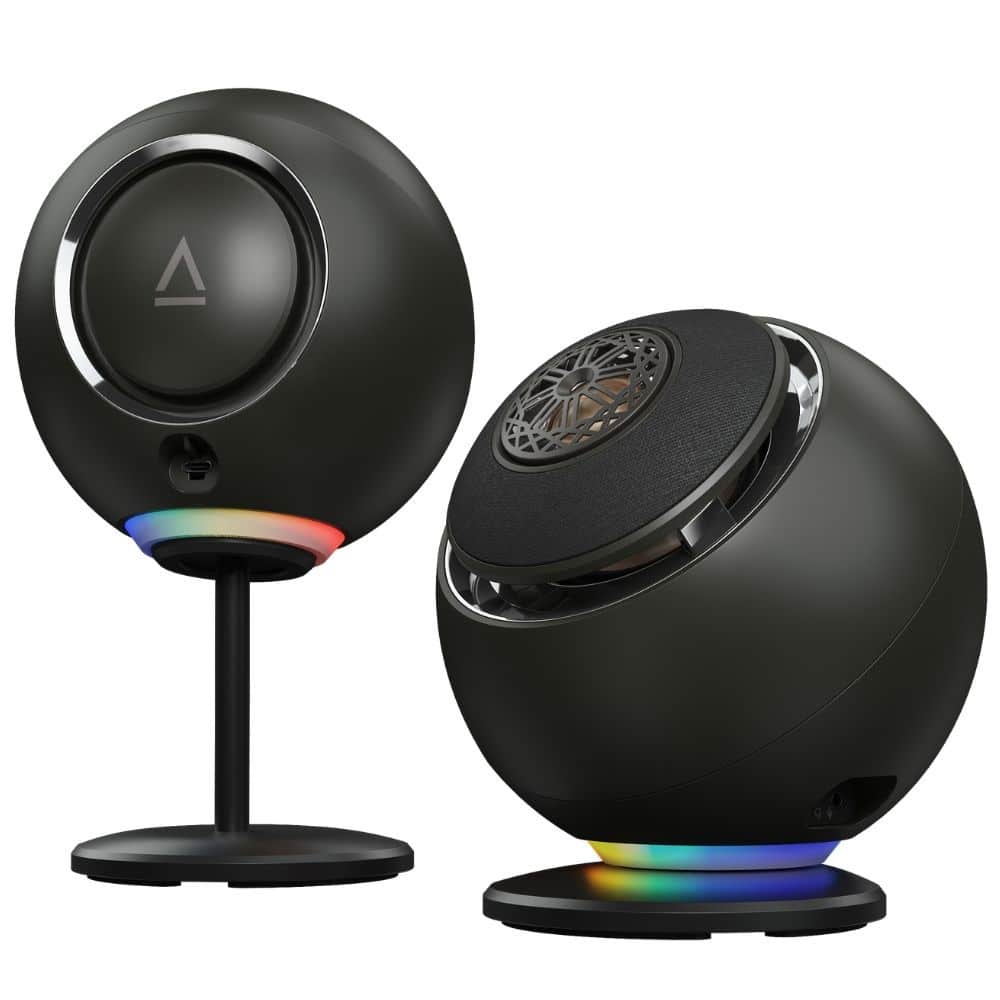 Ηχεία υπολογιστή Creative Pebble Nova USB-C 2.0, μαύρο χρώμα - Image 4