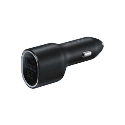 Φορτιστής Αυτοκινήτου Samsung 40W EP-L4020N Διπλός USB-A + Type-C Μαύρος EU (EP-L4020NBEGEU)
