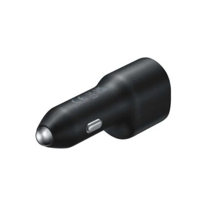 Μαύρος φορτιστής αυτοκινήτου Samsung EP-L4020N με θύρες USB-C και USB-A