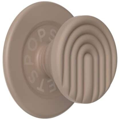 Βάση και θήκη τηλεφώνου Popsockets MagSafe Round PopOut Latte Curves MagSafe, μπεζ