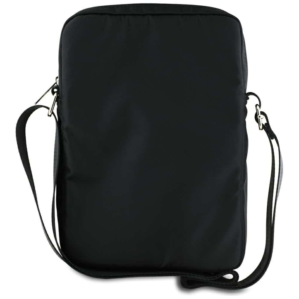 Guess Torba GUTB10NTMLBK 10" μαύρο νάιλον τρίγωνο με λογότυπο - Image 3