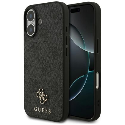 Guess 4G Small Classic Logo MagSafe - θήκη για Apple iPhone 17 - Μαύρο
