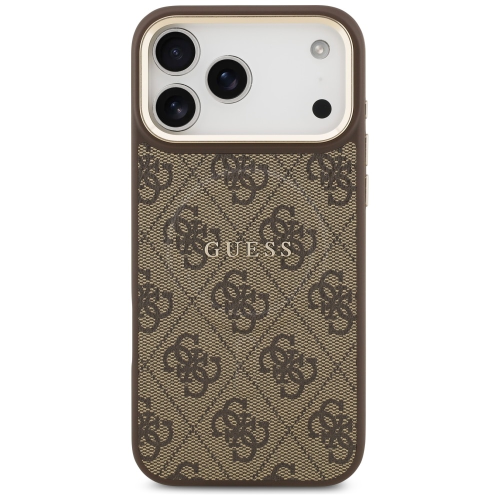 Guess 4G PU Classic Logo - θήκη για Apple iPhone 17 Pro Max - Καφέ - Image 3